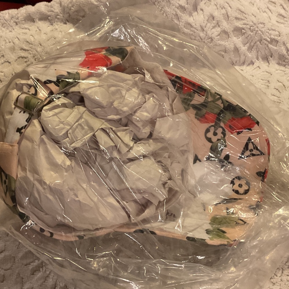 Louis Vuitton Floral Monogram(inspired) Cap - Picture 3 of 5